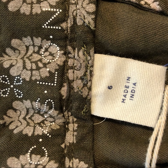 Caslon Chino Cuffed Ankle Pants. Size 6. NWT - Picture 5 of 7